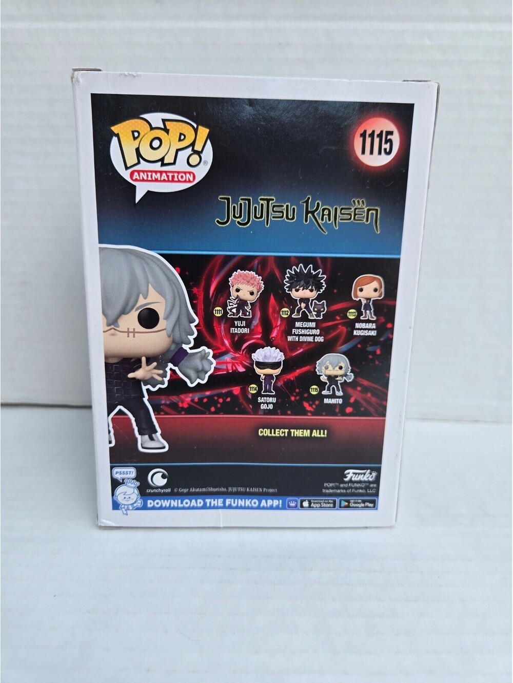 Funko Pop Animation Jujutsu Kaisen Mahito Vinyl Figure #1115 Collectible - Picture 2 of 6